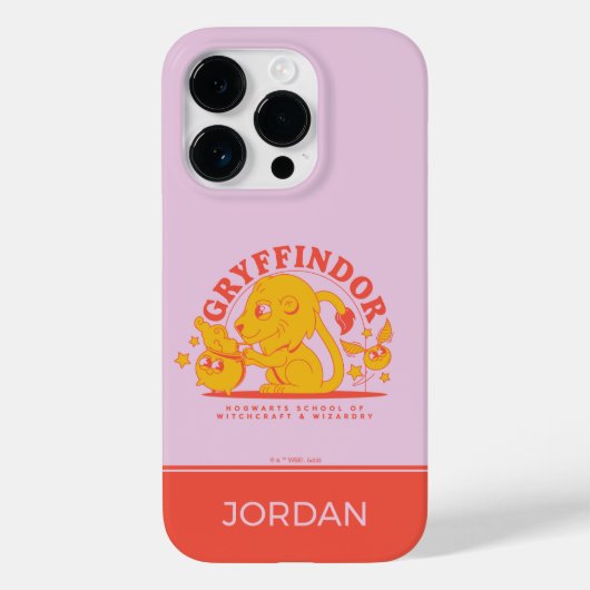 Coques Case-Mate iPhone HARRY POTTER™ | École de Hogwarts GRYFFINDOR™ (Verso)
