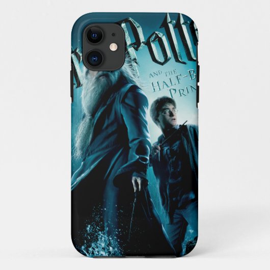 Coques Case-Mate iPhone Harry Potter et Dumbledore sur les rochers 1 (Dos)