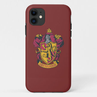 Coques Pour iPhone Harry Potter | Gryffindor Crest Gold et Rouge