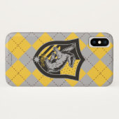Coques Case-Mate iPhone Harry Potter | Hufflepuff House Pride Crest (Dos (Horizontal))