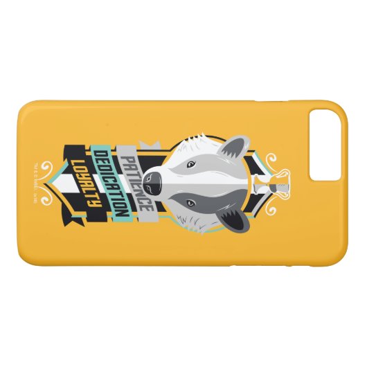 Coques Case-Mate iPhone Harry Potter| HUFFLEPUFF™ House Traits Sigil (Dos (Horizontal))