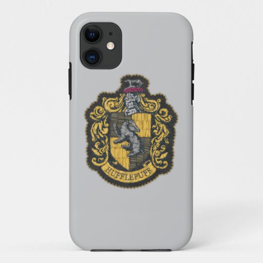 Coques Case-Mate iPhone Harry Potter | Patch de crête de Hufflepuff (Dos)