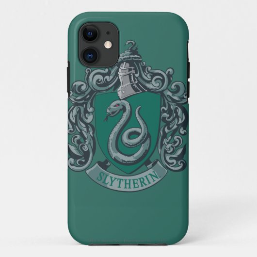 Coques Case-Mate iPhone Harry Potter | Slytherin Crest Green (Dos)