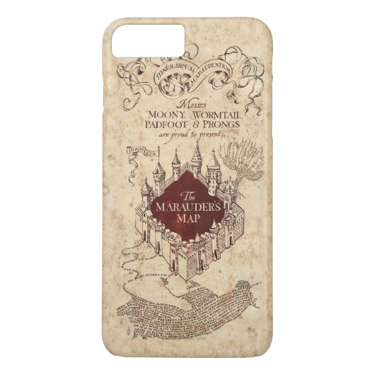 Coques Case-Mate iPhone Harry Potter Spell | Carte de Marauder (Dos)