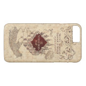 Coques Case-Mate iPhone Harry Potter Spell | Carte de Marauder (Dos (Horizontal))