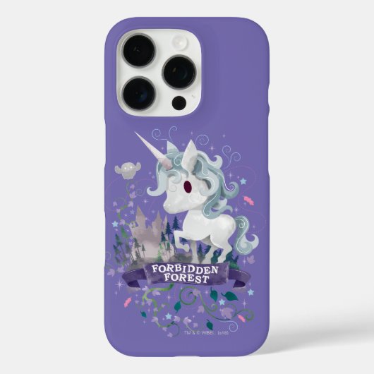 Coques Case-Mate iPhone Harry Potter | Unicorne Graphique Forêt Interdite (Verso)
