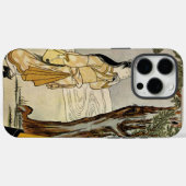 Coques Case-Mate iPhone "HARUNOBU. Jeune femme devant Torii." (Verso (horizontal))