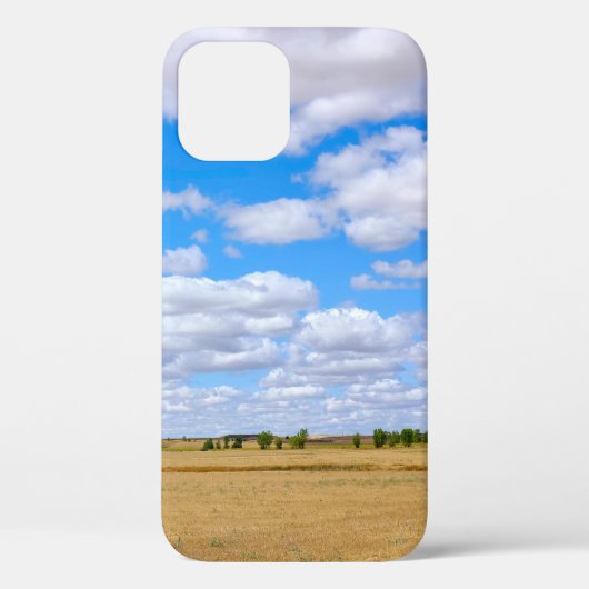 Coques Case-Mate iPhone Harvested wheat fields (Verso)