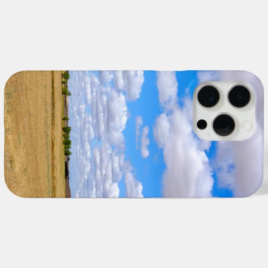 Coques Case-Mate iPhone Harvested wheat fields  (Verso (horizontal))