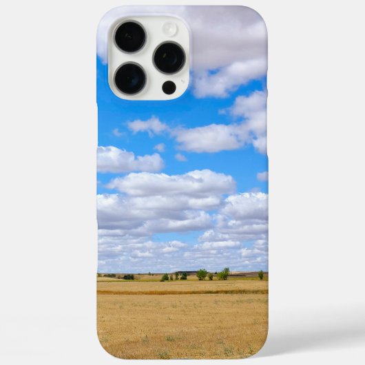 Coques Case-Mate iPhone Harvested wheat fields (Verso)