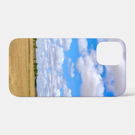 Coques Case-Mate iPhone Harvested wheat fields  (Verso (horizontal))