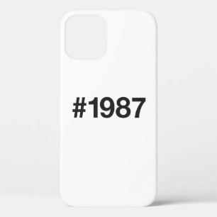 Case-Mate iPhone Case Hashtag 38 Anniversaire 1987