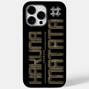 Coque Pour Pour iPhone 14 Pro Max Hashtag 3D Hakuna Matata beau texte Extraordinaire