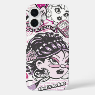 COQUES iPhone 16 HATE HOMMES AMOUREUX VALIDATION Y2K