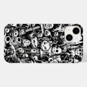 Coques Case-Mate iPhone Haunted Doodles Phone Cover (Verso (horizontal))