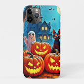 Coques Case-Mate iPhone Haunted Halloween conception de nuit (Dos)