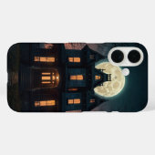 Coques Case-Mate iPhone Haunted House Night Halloween (Verso (horizontal))