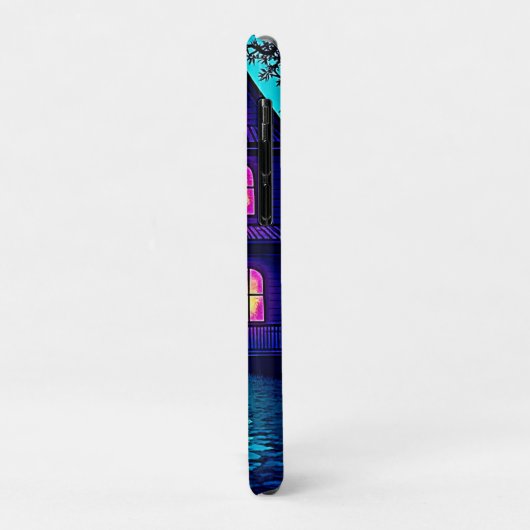 Coques Case-Mate iPhone Haunween Ghost House Design (Dos/Gauche)