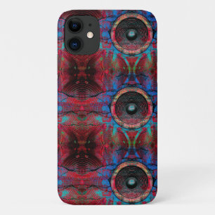 Case-Mate iPhone Case Haut-parleurs de musique rouge sur un motif mural