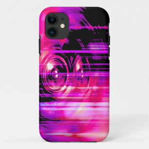 Case-Mate iPhone Case Haut-parleurs de musique violette