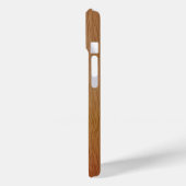 Coques Case-Mate iPhone Haut-parleurs stylés en bois rétro (Verso / Gauche)