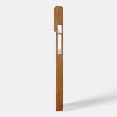 Coques Case-Mate iPhone Haut-parleurs stylés en bois rétro (Verso / Gauche)