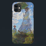 Coque Case-Mate Pour iPhone Haute femme de recherche Claude Monet avec un<br><div class="desc">Femme de Claude Monet avec un parasol.</div>