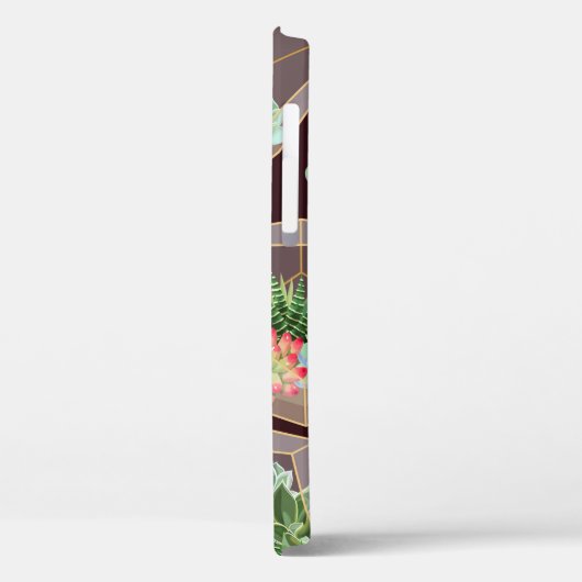 Coques Case-Mate iPhone Haute précision succulent et cactus sans couture m (Verso / Gauche)