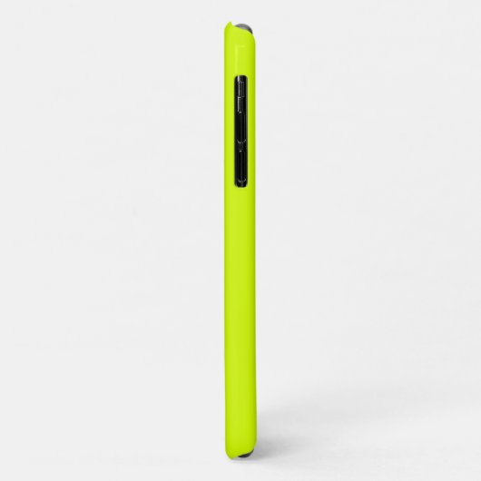 Coques Case-Mate iPhone Haute visibilité Jaune néon (Dos/Gauche)