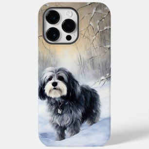 Coque Pour Pour iPhone 14 Pro Max Havanais laissez-le neiger Noël