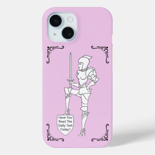 Coques Case-Mate iPhone "Have You Read the Daily Text Today?" (Verso)