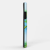 Coques Case-Mate iPhone Hawaï Tropical Motif sans couture (Dos/Droite)