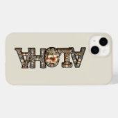 Coques Case-Mate iPhone Hawaïen Polynésien Aloha Bambou Look (Verso (horizontal))