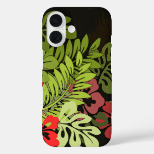 Coques iPhone 16 Hawaii Aloha Flower Art Print