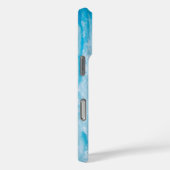 Coques Case-Mate iPhone Hawaii tropical photo de plage monogramme nom simp (Verso / Droite)