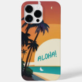 Coques Case-Mate iPhone Hawaiian/Aloha/Tropical/plage (Verso)