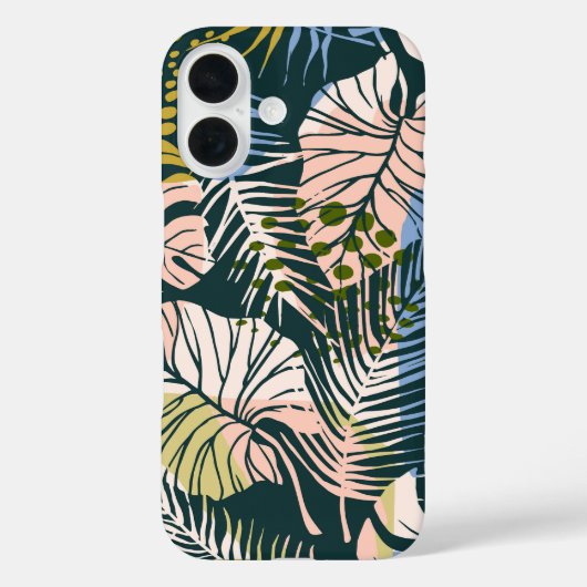 Coques Case-Mate iPhone Hawaiian Fern Jungle Téléphone (Verso)