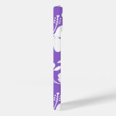 COQUES Case-Mate iPhone HAWAIIAN HULA (HIBISCUS) LUMIÈRE PURPLE (Verso / Droite)