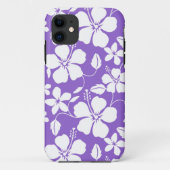 COQUES Case-Mate iPhone HAWAIIAN HULA (HIBISCUS) LUMIÈRE PURPLE (Dos)