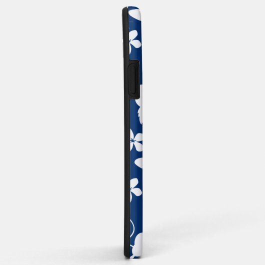 COQUES Case-Mate iPhone HAWAIIAN HULA (HIBISCUS) NAVY (Dos/Droite)