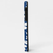 COQUES Case-Mate iPhone HAWAIIAN HULA (HIBISCUS) NAVY (Dos/Gauche)