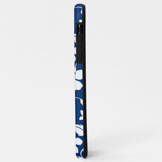 COQUES Case-Mate iPhone HAWAIIAN HULA (HIBISCUS) NAVY (Dos/Gauche)