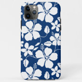 COQUES Case-Mate iPhone HAWAIIAN HULA (HIBISCUS) NAVY (Dos)