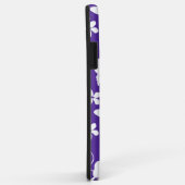 COQUES Case-Mate iPhone HAWAIIAN HULA (HIBISCUS) PURPLE (Dos/Droite)