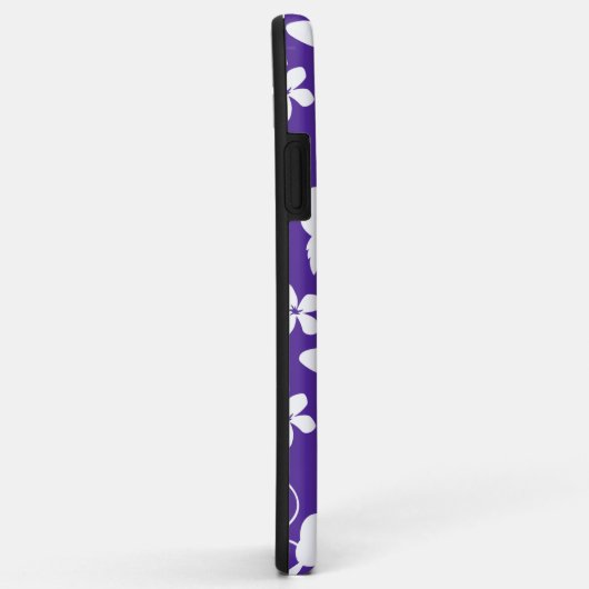 COQUES Case-Mate iPhone HAWAIIAN HULA (HIBISCUS) PURPLE (Dos/Droite)