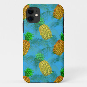Case-Mate iPhone Case Hawaiian Pineappy Navy Blue
