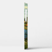 Coques Case-Mate iPhone Haystacks Under a Rainy Sky par Vincent van Gogh (Verso / Gauche)