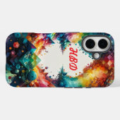 Coques Case-Mate iPhone HBD Whimsical pour l'anniversaire (Verso (horizontal))