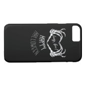 Coques Case-Mate iPhone Hé, Boo ! Happy Halloween Skeleton Hand Heart Clas (Dos (Horizontal))