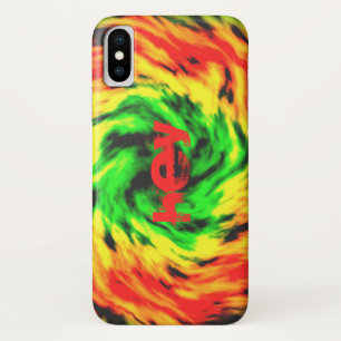 Case-Mate iPhone Case HÉ teinture à cravate brûlant flammes